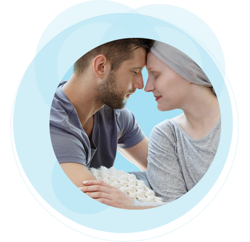 Teaser Partnerschaft und Sexualität blau Kreise Pärchen