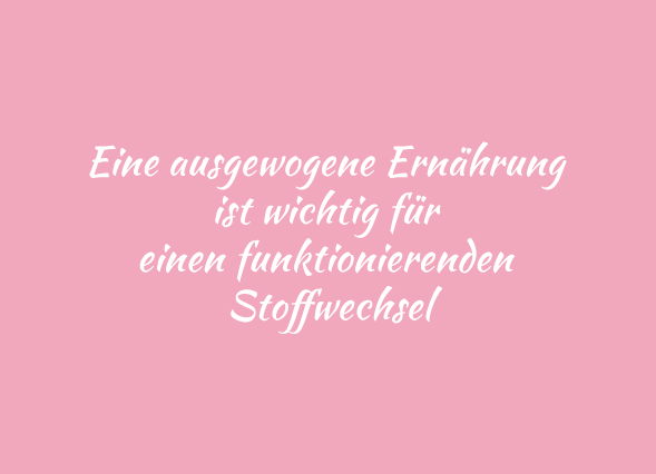 Teaser Text Ausgewogene Ernährung