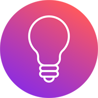 Icon lightbulb