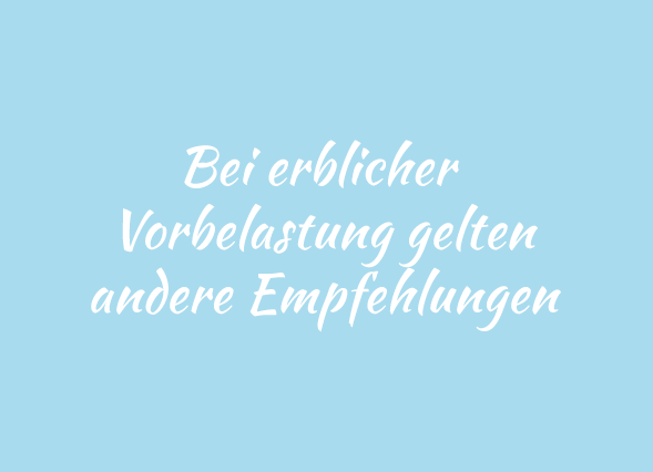 Teaser Text Erbliche Vorbelastung blau