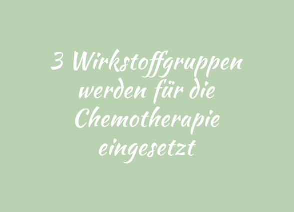 Teaser Chemotherapie Wirkstoffgruppen grün