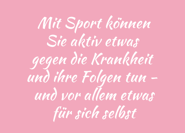 Teaser Text Diagnose Sich stark fühlen rosa